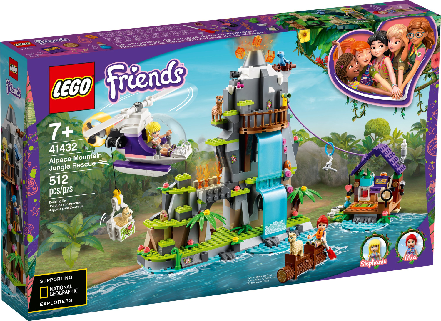 jungle friends lego