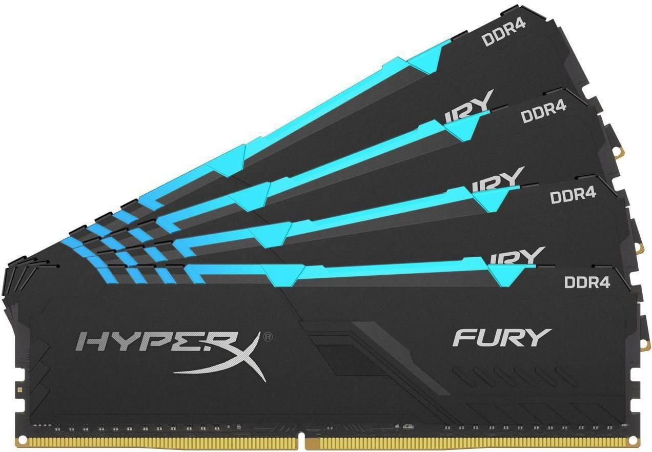 HyperX FURY RGB 64GB Kit DDR4-2666 CL16 (HX426C16FB3AK4/64)