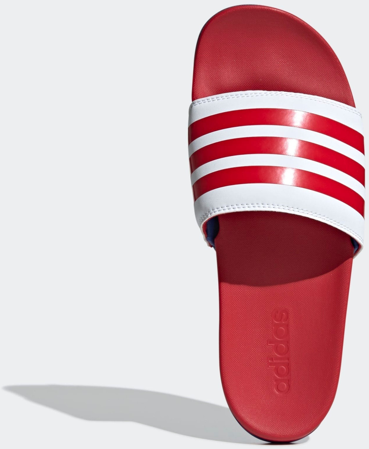 Chancla adilette best sale cloudfoam plus stripes