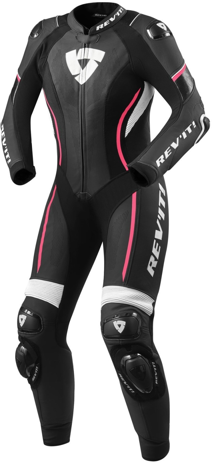 REV'IT! Xena 3 1pc. black/white/pink