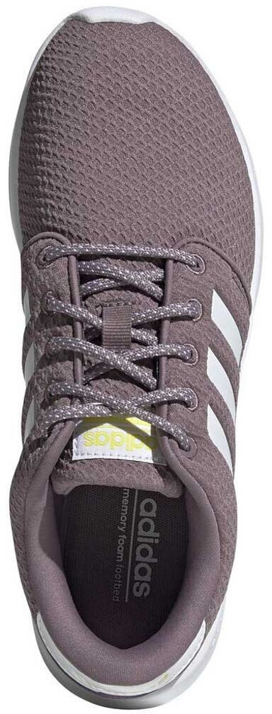 Adidas purple cloudfoam qt racer trainers online