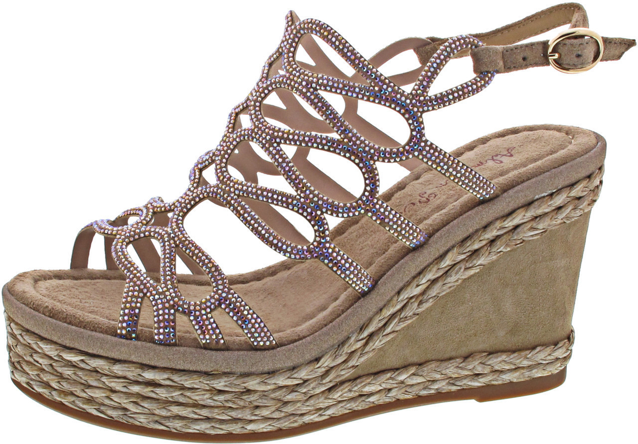 Alma en Pena Sandals brown/grey/gold (271)