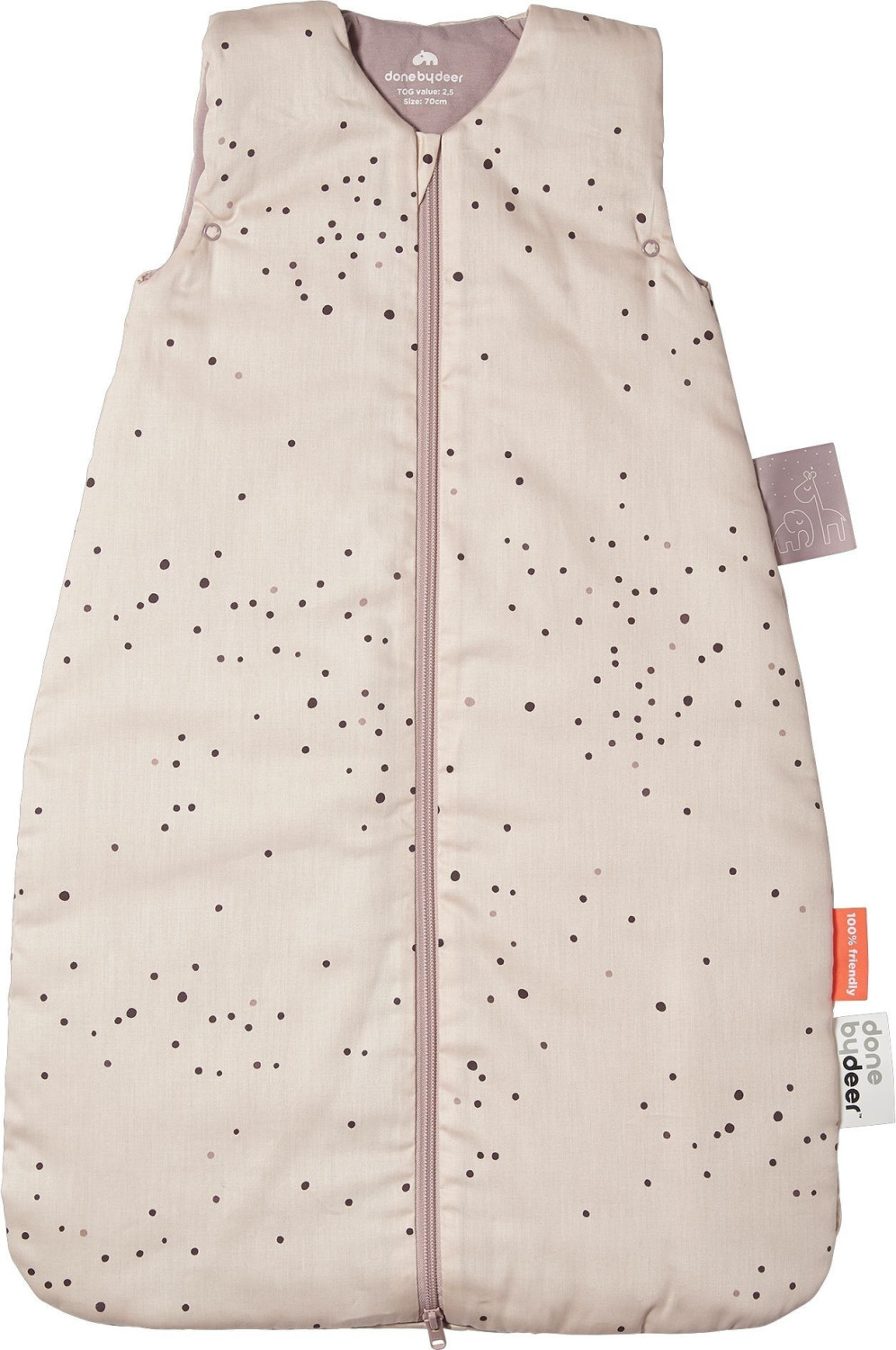 Done by Deer Sleepy Bag TOG 2.5 Dreamy Dots powder