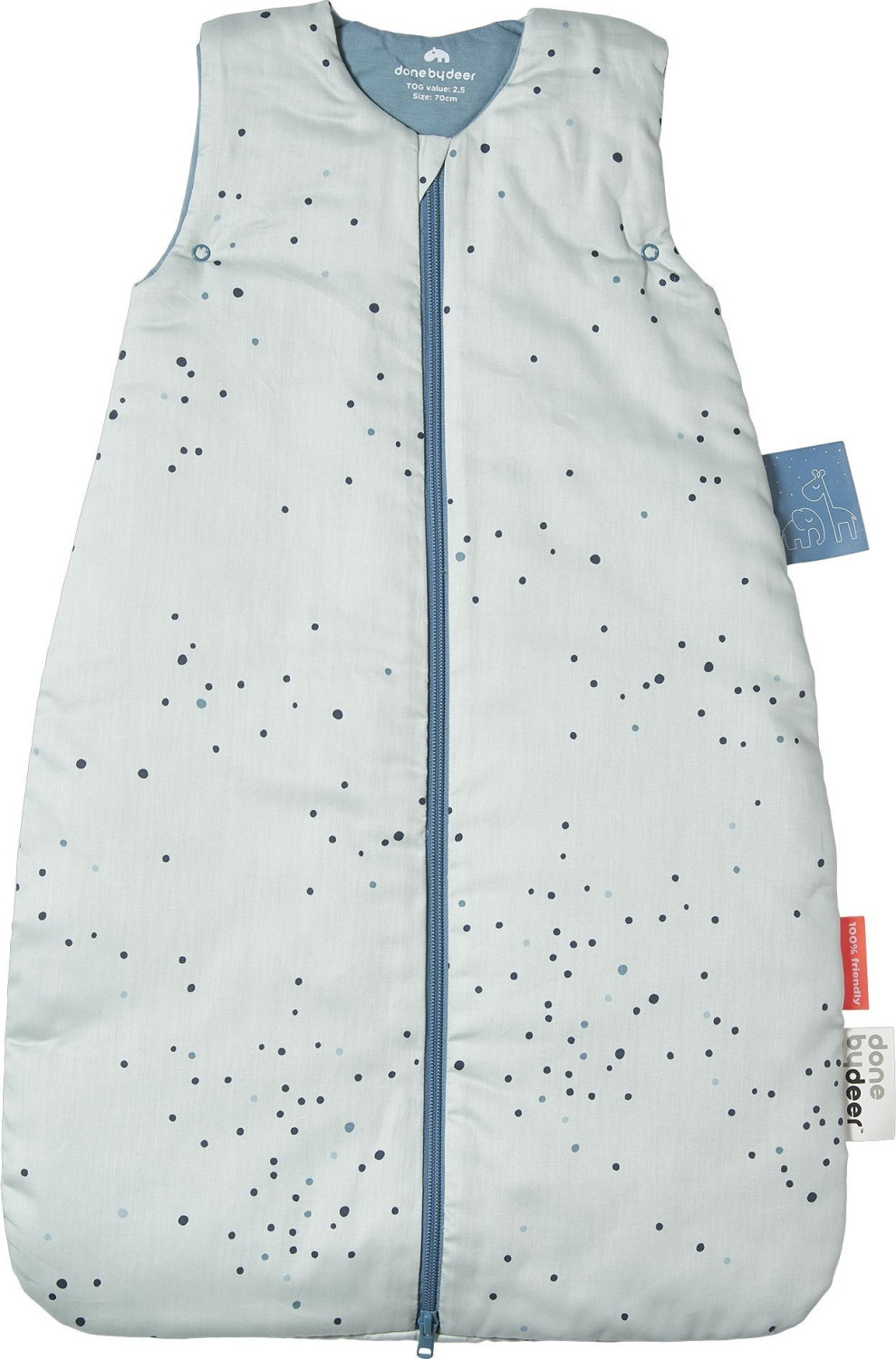 Done by Deer Sleepy Bag TOG 2.5 Dreamy Dots blue