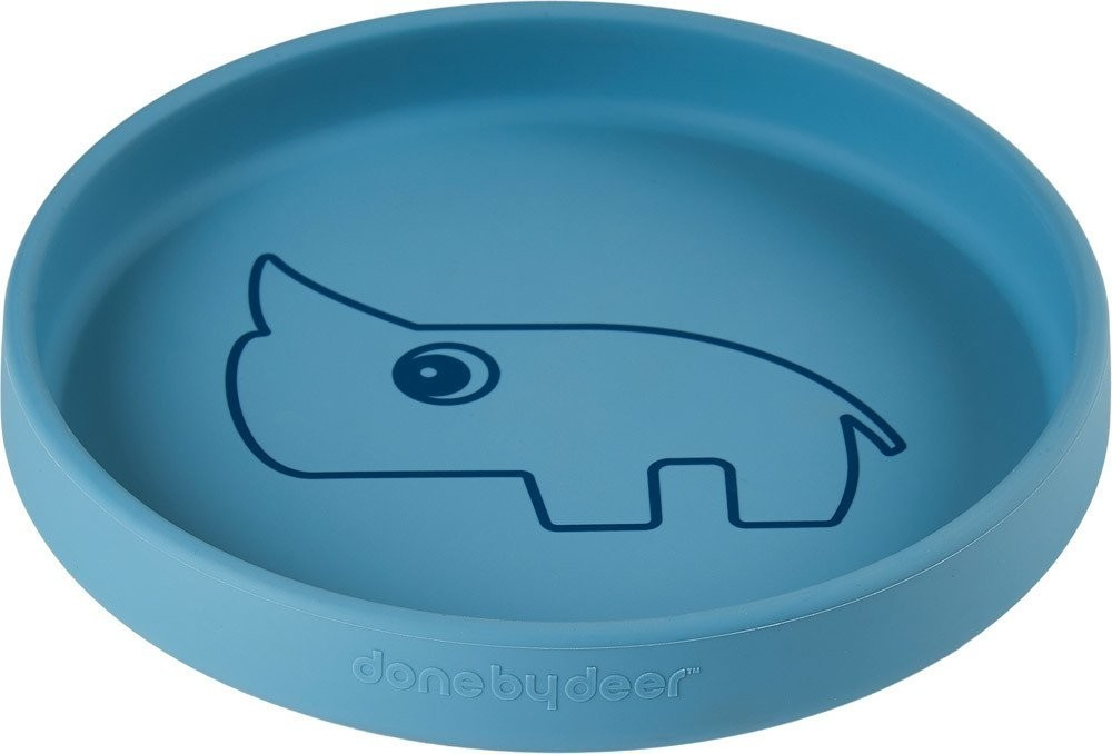 Done by Deer Silicone Plate Noozo blue