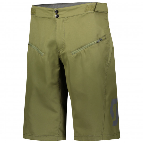 Scott Shorts Trail Vertic with Pad Green Moss