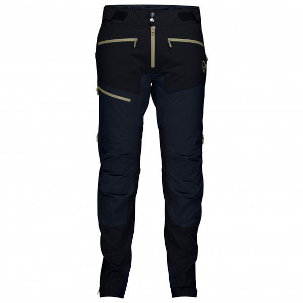 Norrøna Fjørå Flex1 Pants Caviar / Olive Drab