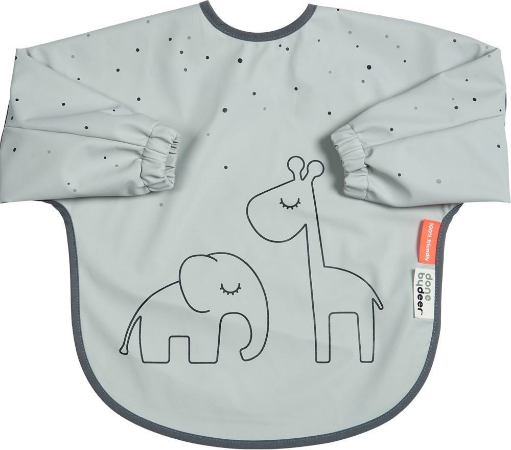 Done by Deer Sleeved Bip Dreamy Dots grey
