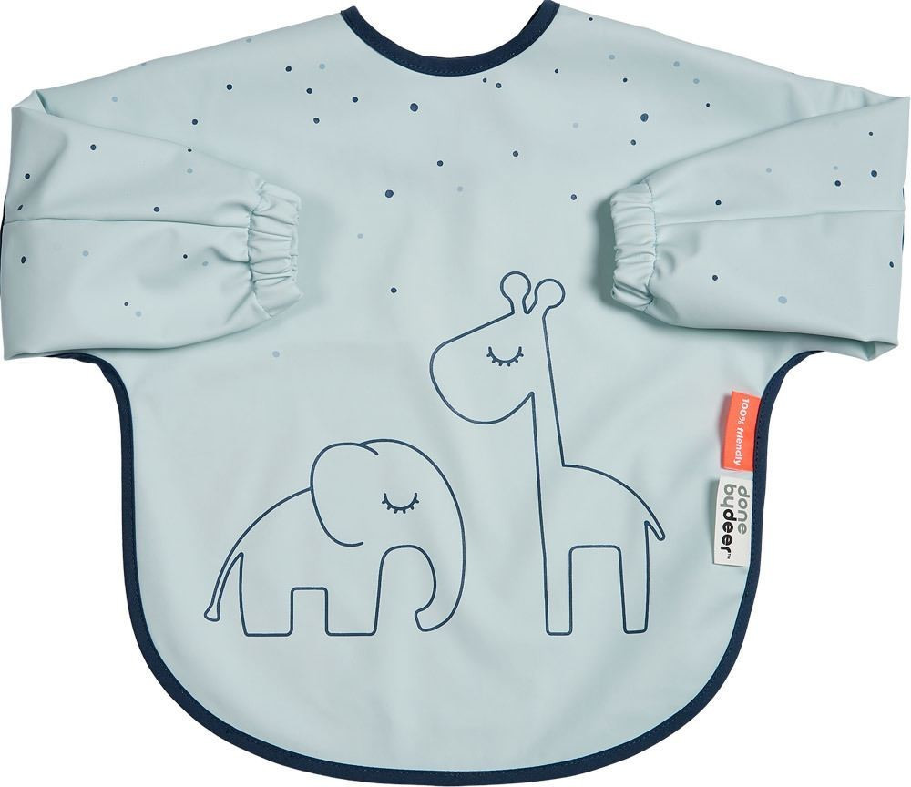 Done by Deer Sleeved Bip Dreamy Dots blue