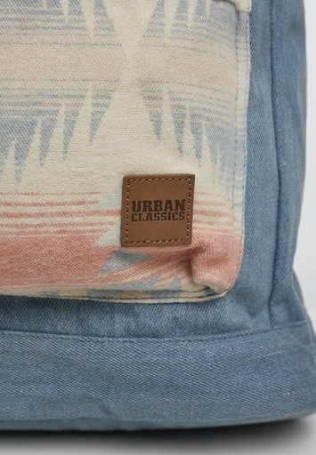 Urban Classics Inka Backpack Denim (TB3343) blue/multicolor