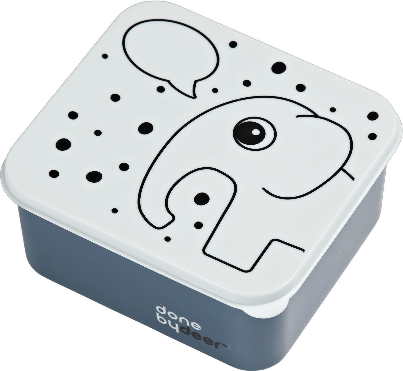 Done by Deer Lunch Box Elphee blue