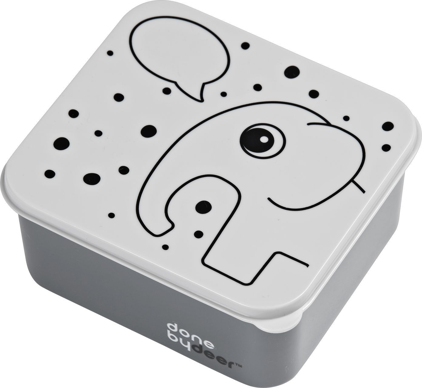 Done by Deer Lunch Box Elphee grey