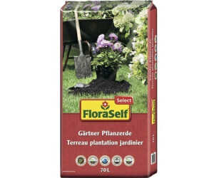FloraSelf Select Gärtner Pflanzerde Select 70 L ab 14,99