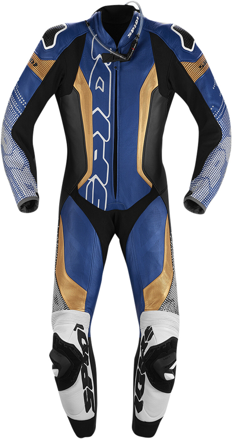 Spidi Supersonic Pro Perforated 1pc. blue/gold