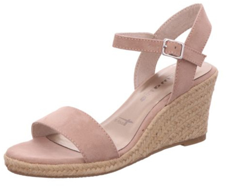 tamaris sandalen rosa glitzer