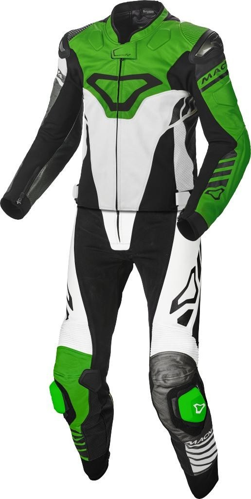 Macna Tracktix 2pc. black/white/green