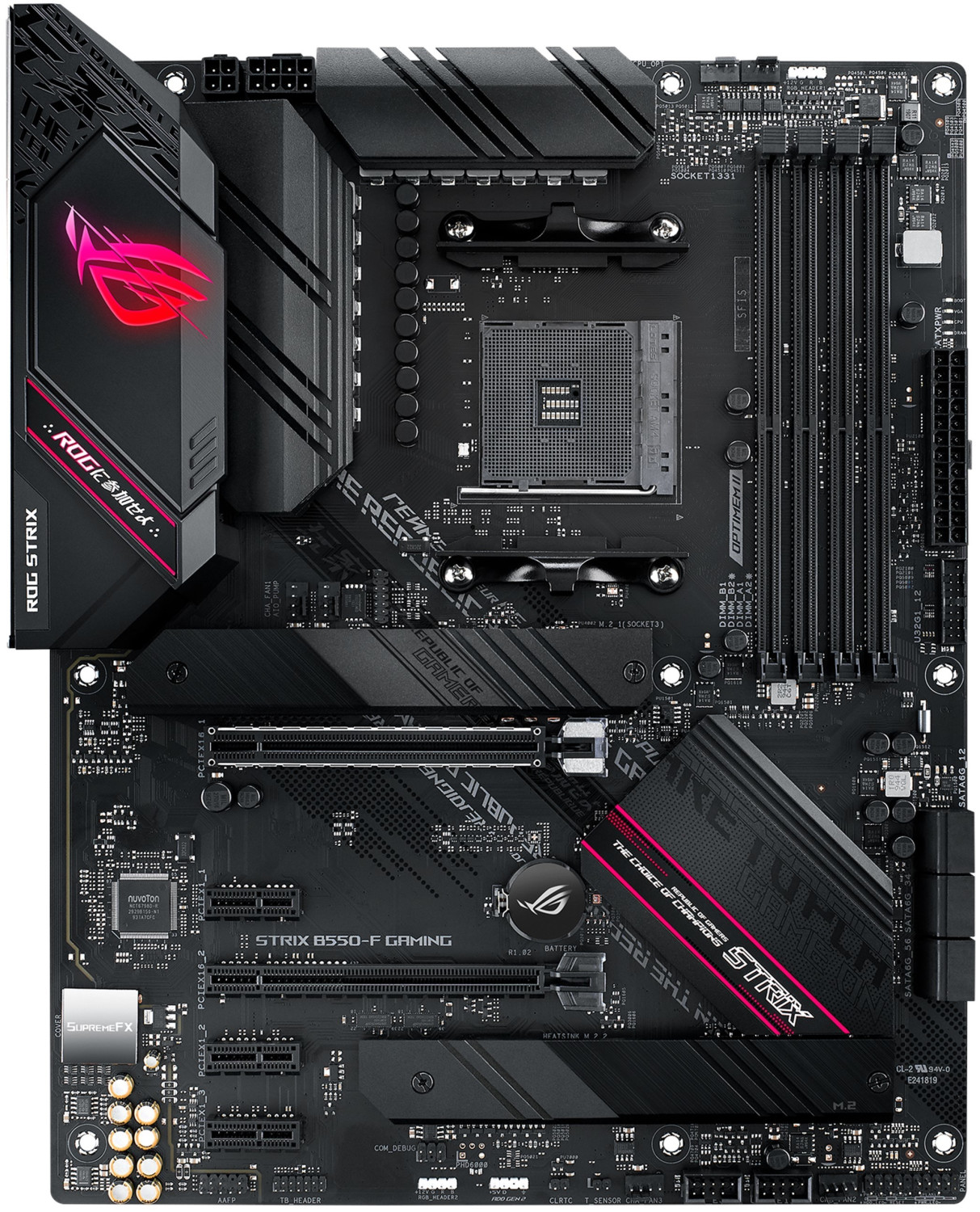 Asus ROG STRIX B550-F GAMING - Carte mère AM4 - Top Achat