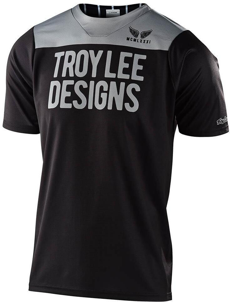 Troy Lee Designs Skyline Trikot Youth pinstripe block black/grey