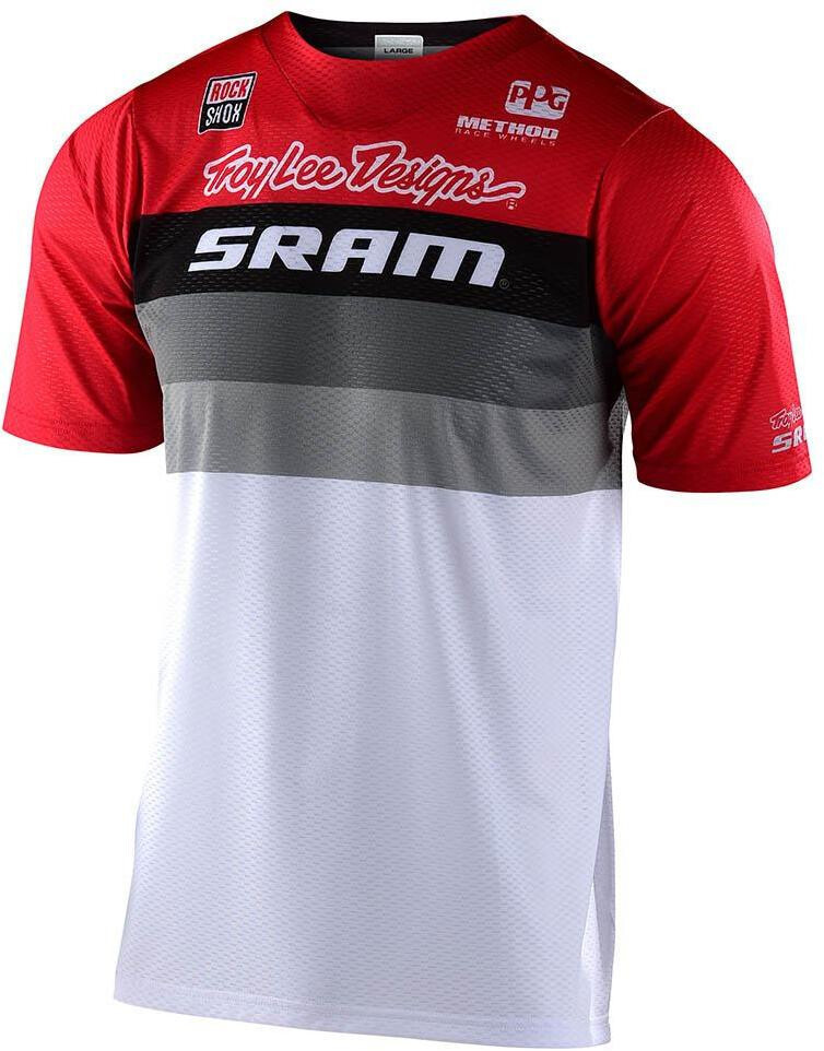 Troy Lee Designs Skyline Air Factory Trikot sram white/red