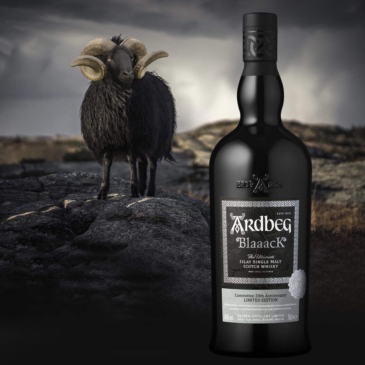 Ardbeg BlaaacK Committee 20th Anniversary Ltd. Ed. 0,7l 46% ab 239 