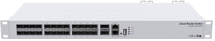 MikroTik 24-Port SFP+ Switch (CRS326-24S+2Q+RM)