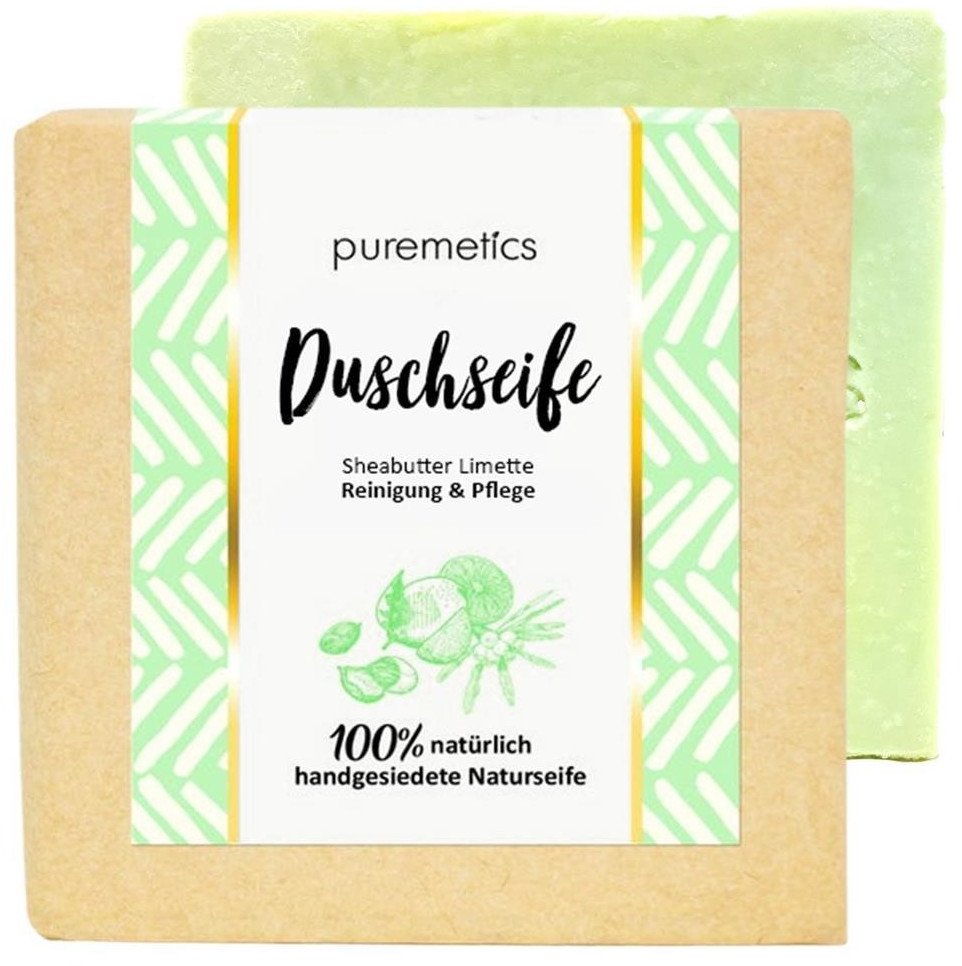 puremetics Showersoap Sheabutter-Lime (100g)