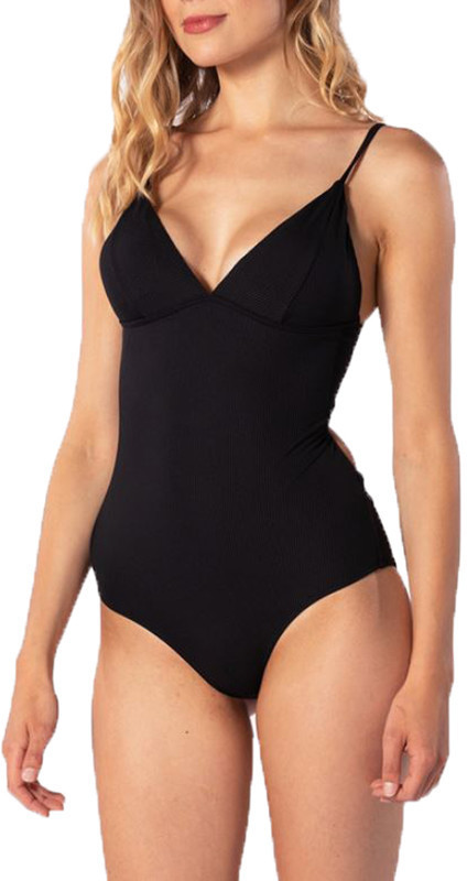 Rip Curl Modern Rib Recycled One Piece black