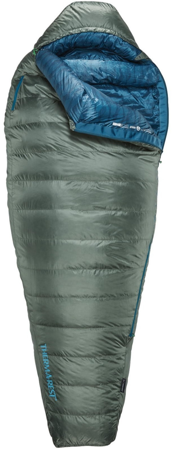 Therm-a-Rest Questar -18°C (L, zip à gauche, vert)