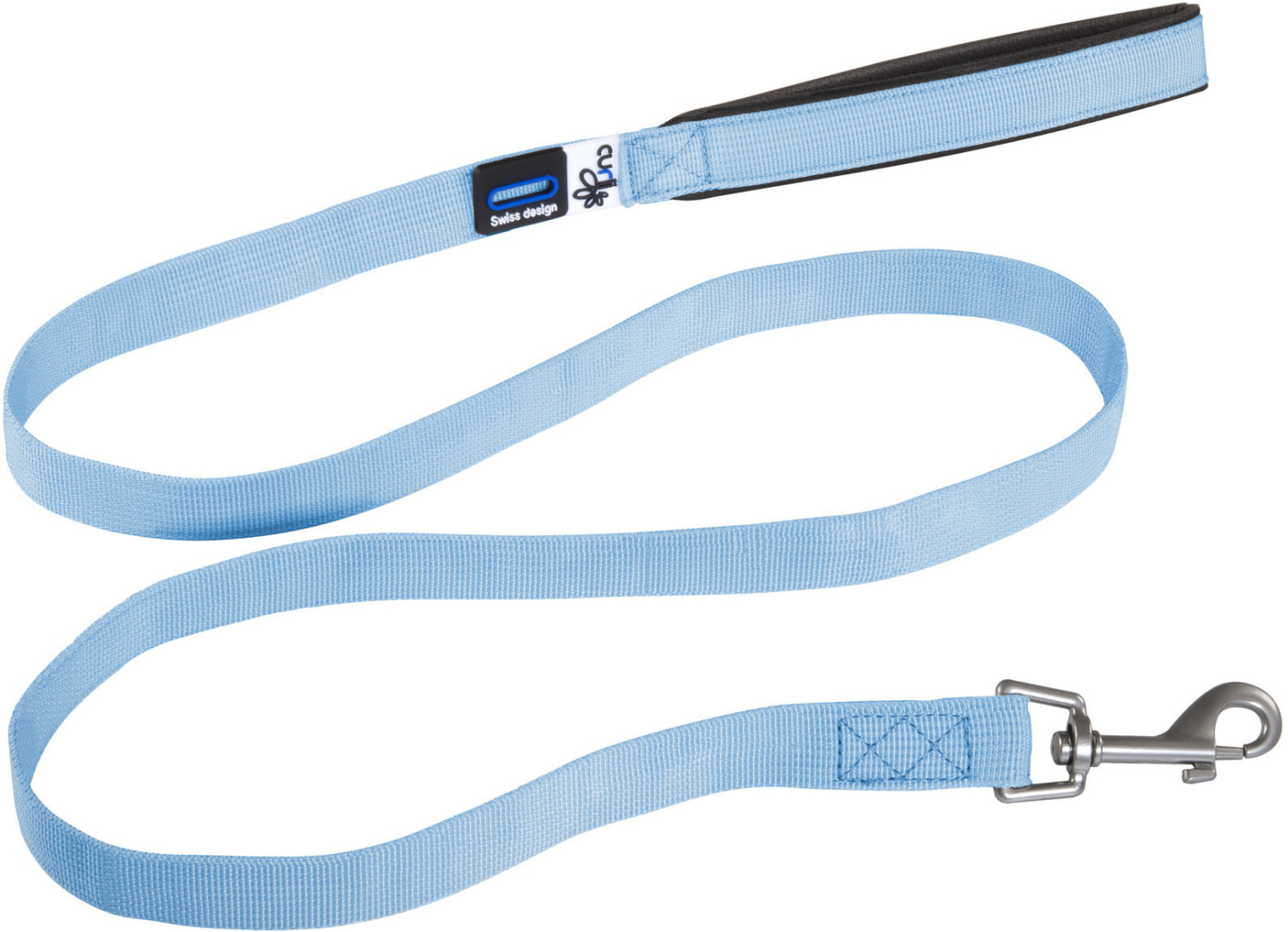 Curli Harnais pour chien 3XS Skyblue Caro