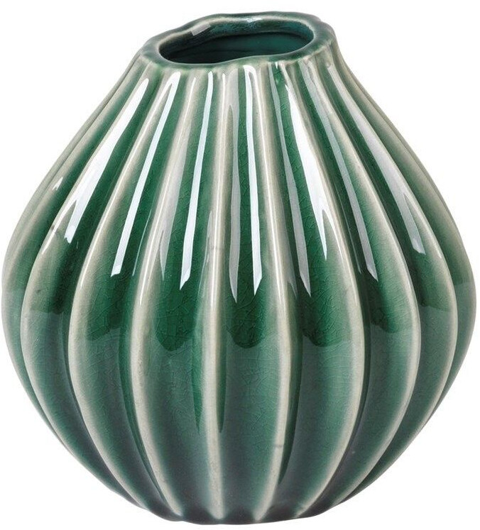 Broste Copenhagen Vase Wide S Keramik Ivory Keramik 15 cm