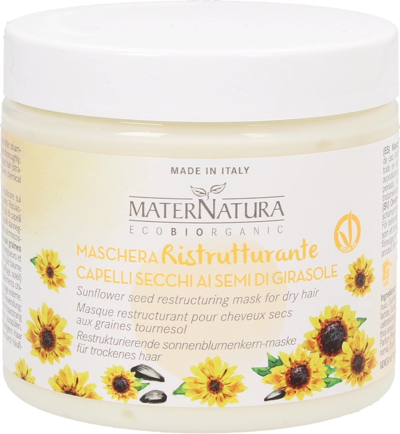 Maternatura Hair mask with sunflower seed oil (200 ml)
