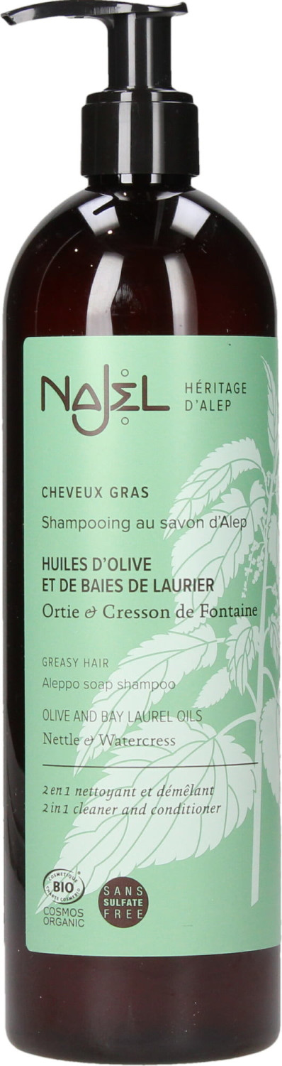 Najel Aleppo soap 2in1 shampoo & conditioner for oily hair (500 ml)