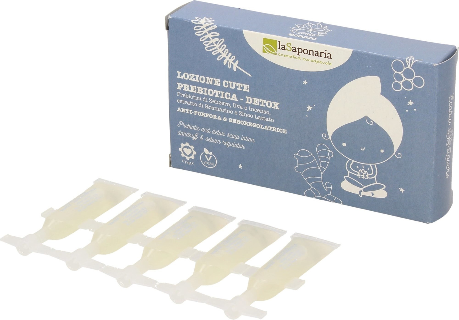 LaSaponaria Saponaria INNER Clarifying scalp lotion (50 ml)