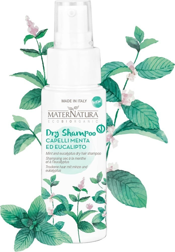 Maternatura Dry shampoo with mint & eucalyptus (50 ml)