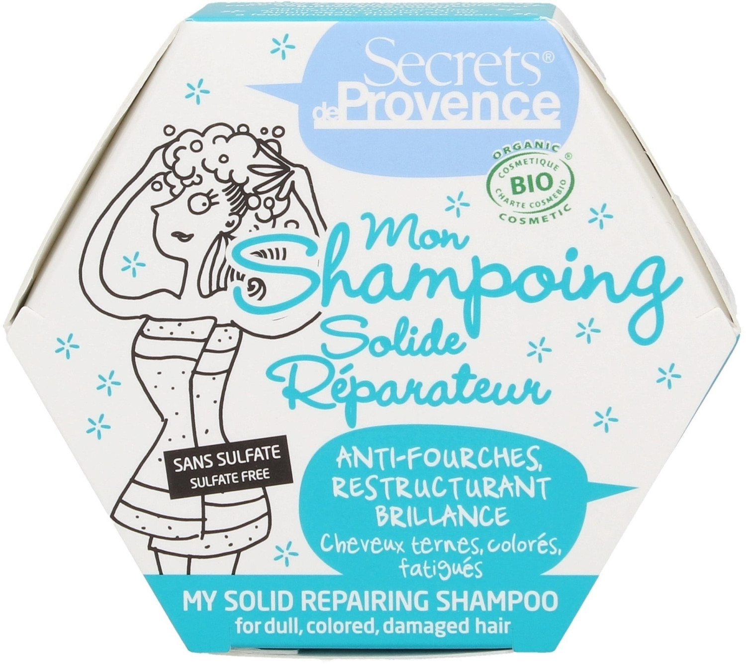 Secrets de Provence Solid Bio Repair Shampoo (85 g)