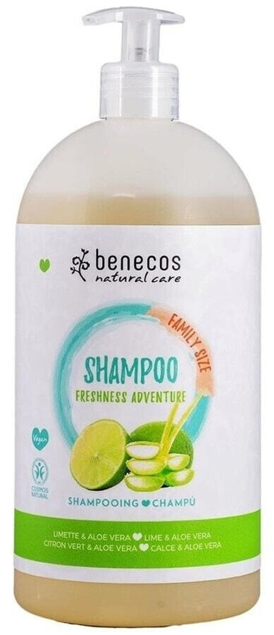 Benecos Family Size Shampoo Freshness Adventure (950 ml)