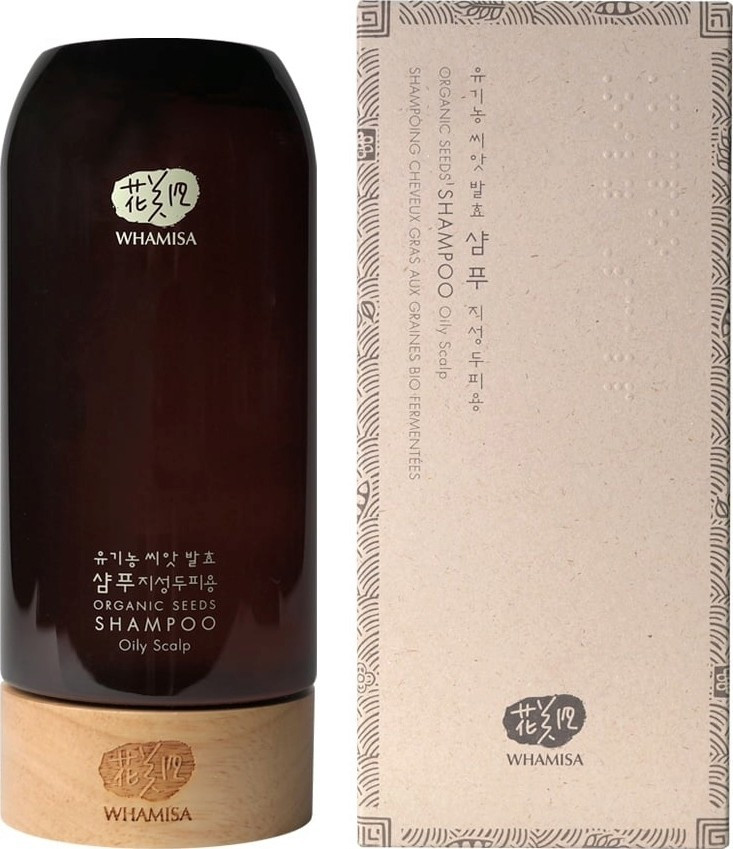Whamisa Organic Seeds Shampoo for Oily Scalp (500 ml)