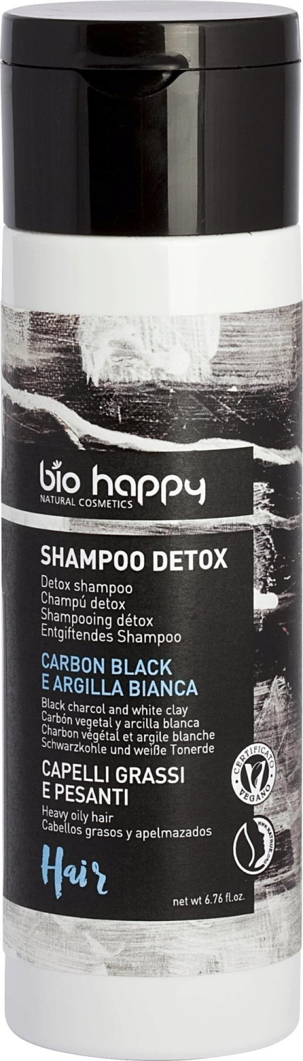 Bio Happy Carbon Black & White Clay Shampoo (200 ml)