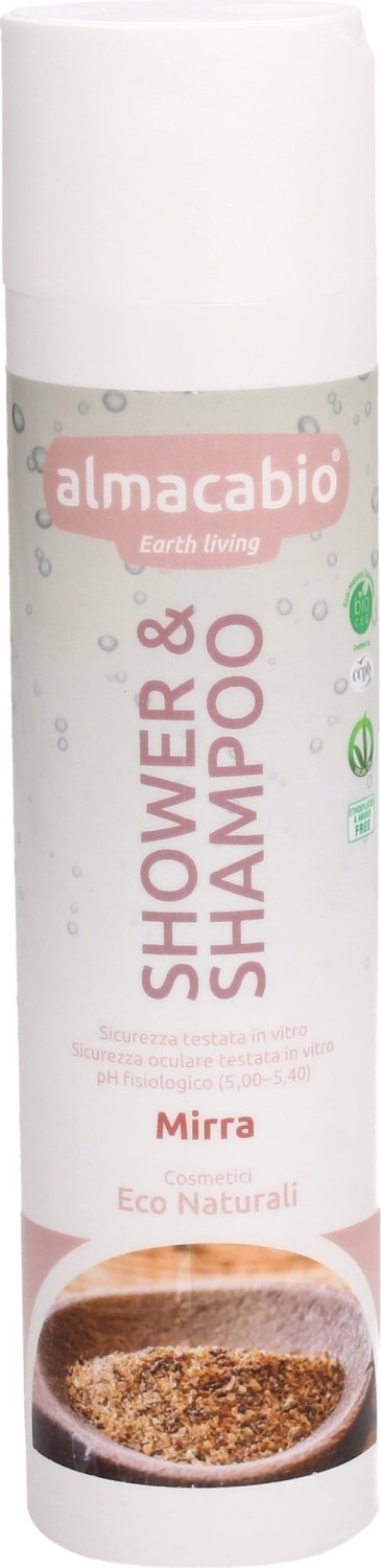 almacabio 2in1 shower & shampoo myrrh