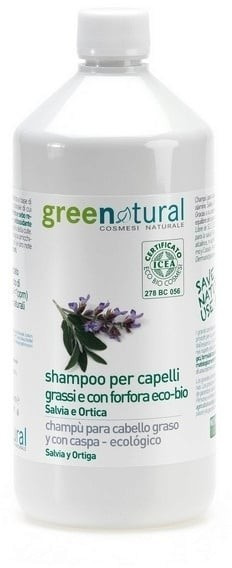 greenatural Anti-dandruff shampoo sage & nettle (1000 ml)