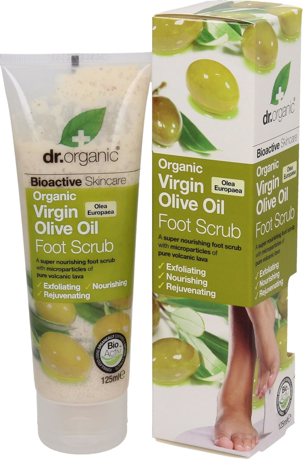 Dr. Organic Fußpeeling Virgin Olive Oil (125ml)