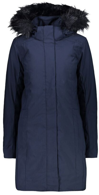 CMP Women's Softshell Hood Parka 39Z2766F black blue