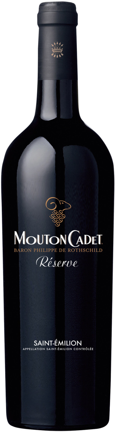 Baron Philippe de Rothschild Mouton Cadet Réserve Saint-Èmilion AOC 0,75l  ab 17,36 € | Preisvergleich bei | Rotweine