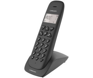 Téléphone fixe sans fil avec répondeur Duo F890 Voice Noir au meilleur prix