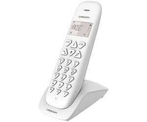 Logicom ILOA 155T Téléphone Fixe sans Fil avec Répondeur Enregistreur -  Solo - Téléphones analogiques et dect - Noir : : High-Tech