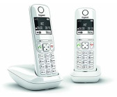 Teléfono Inalámbrico Gigaset AS690A Duo Blanco 