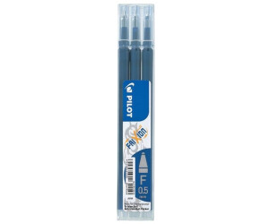 Pilot Frixion Ball Aktionspack: 2 Stifte + 3 Minen (blau, 0,7 Mm) – Radierbarer Tintenroller