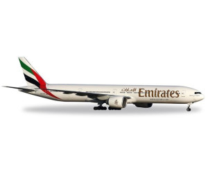 557467 Herpa Other License Collection et Cadeau de Miniatures Artisanales du Boeing 777-300ER d'Emirates 
