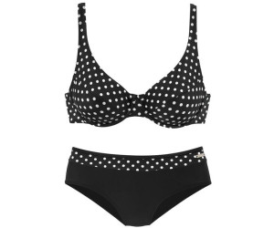 Lascana Bügel-Bikini schwarz-weiß (49681261)