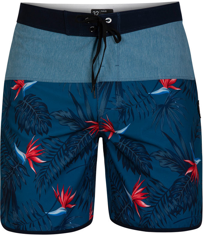 Hurley Phantom Exotic 18 Boardshorts industrial blue
